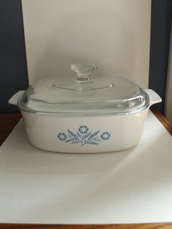 Corningware Other - Corningware Casserole A-2-B Blue Cornflower With Lid